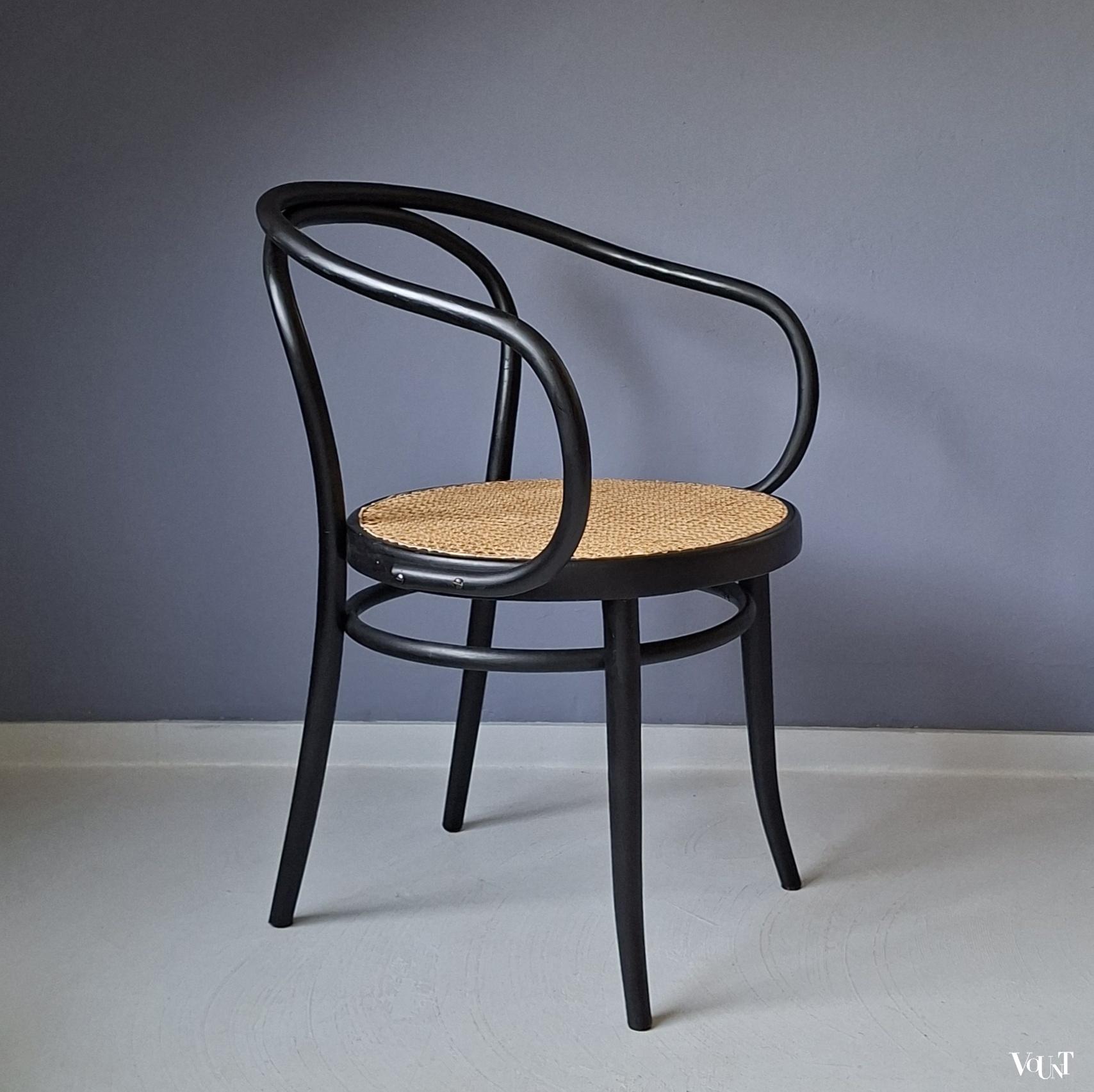 Zwarte 209 stoel, Ligna, jaren '70