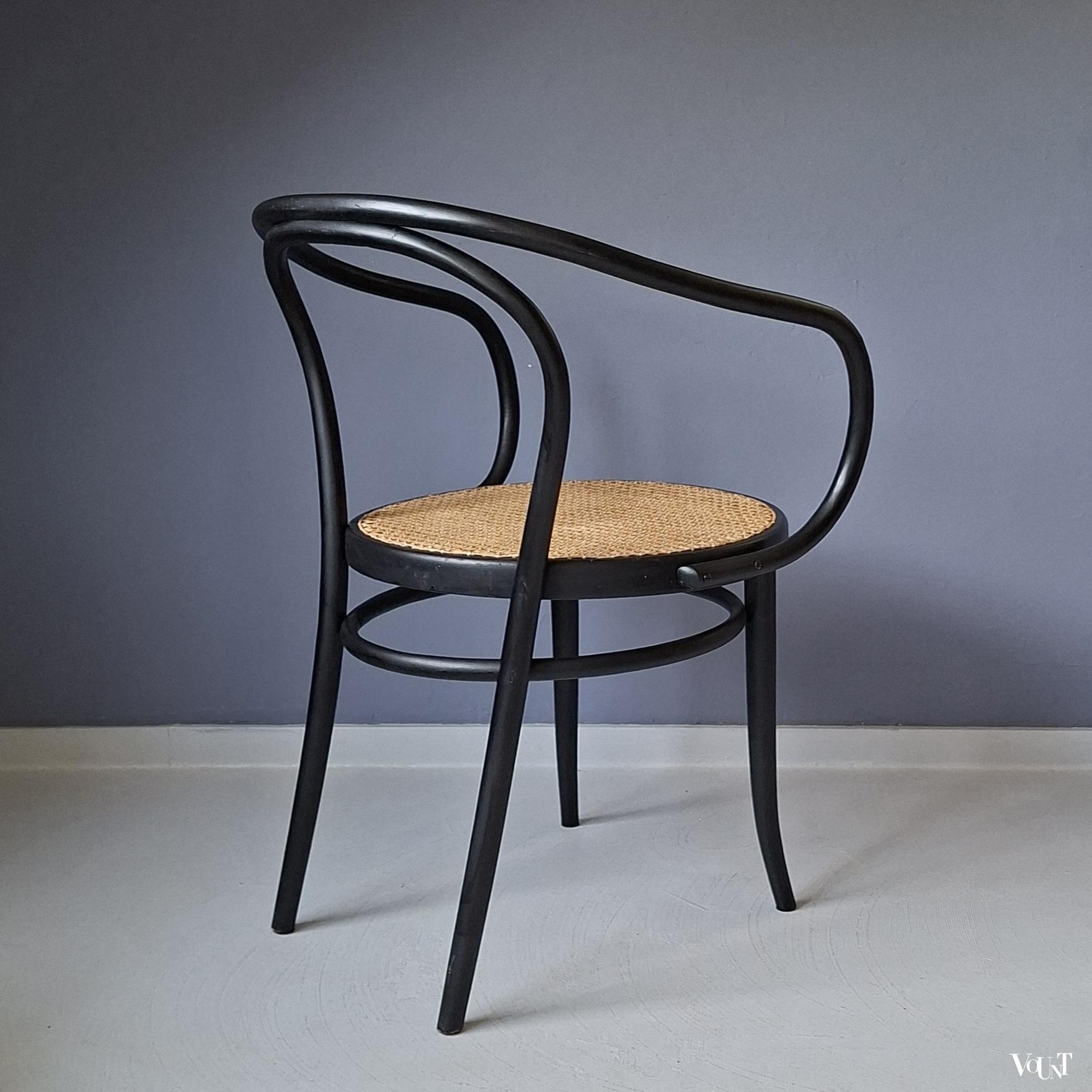 Zwarte 209 stoel, Ligna, jaren '70