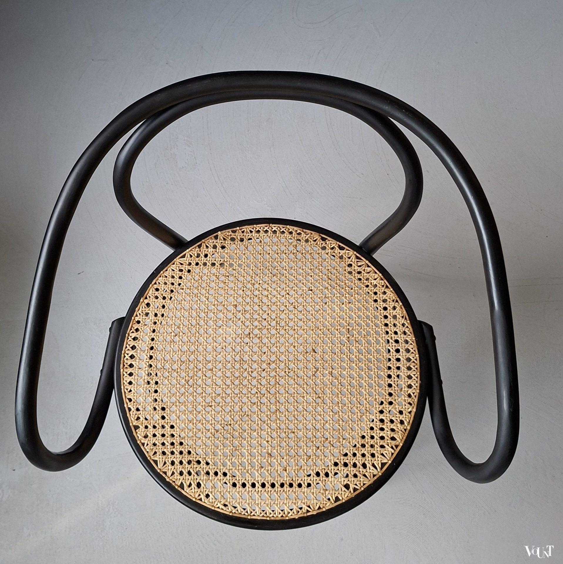 Zwarte 209 stoel, Ligna, jaren '70