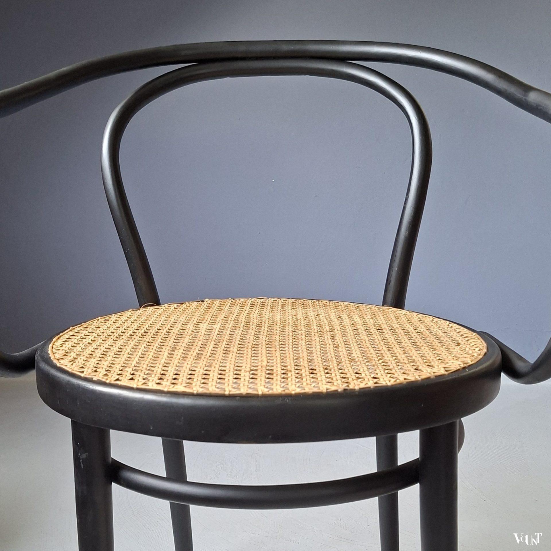 Zwarte 209 stoel, Ligna, jaren '70