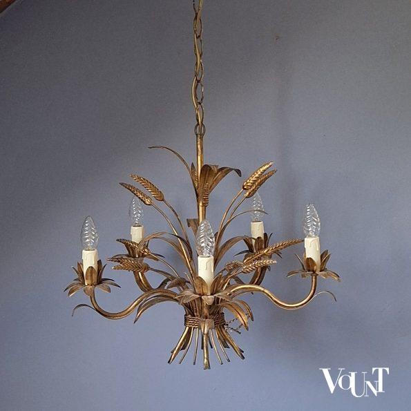 Korenarenlamp, Coco Chanel-/Hollywood Regency-stijl, jaren '60