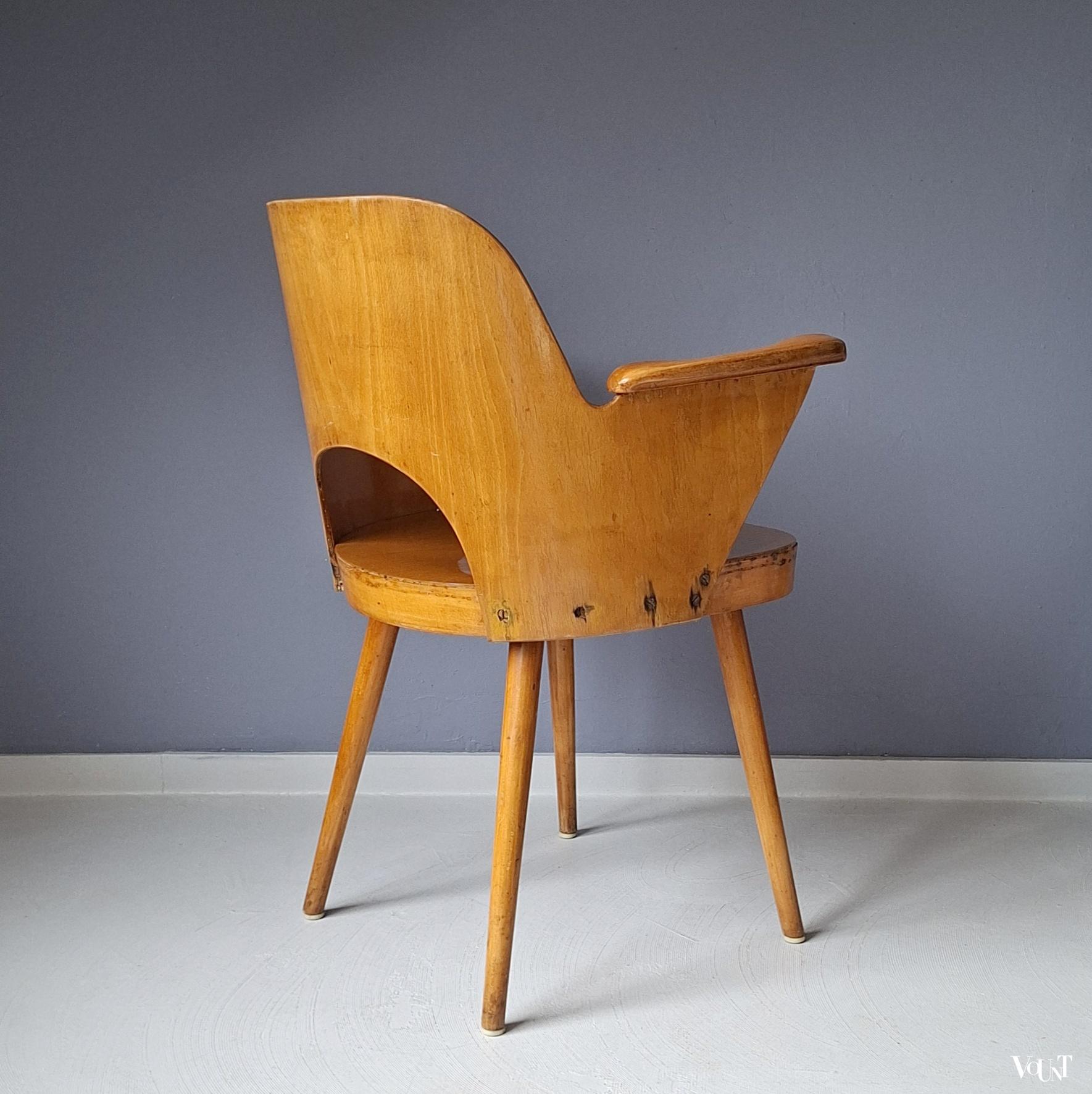Stoel nr. 1515, Oswald Haerdtl voor Thonet, begin jaren '50