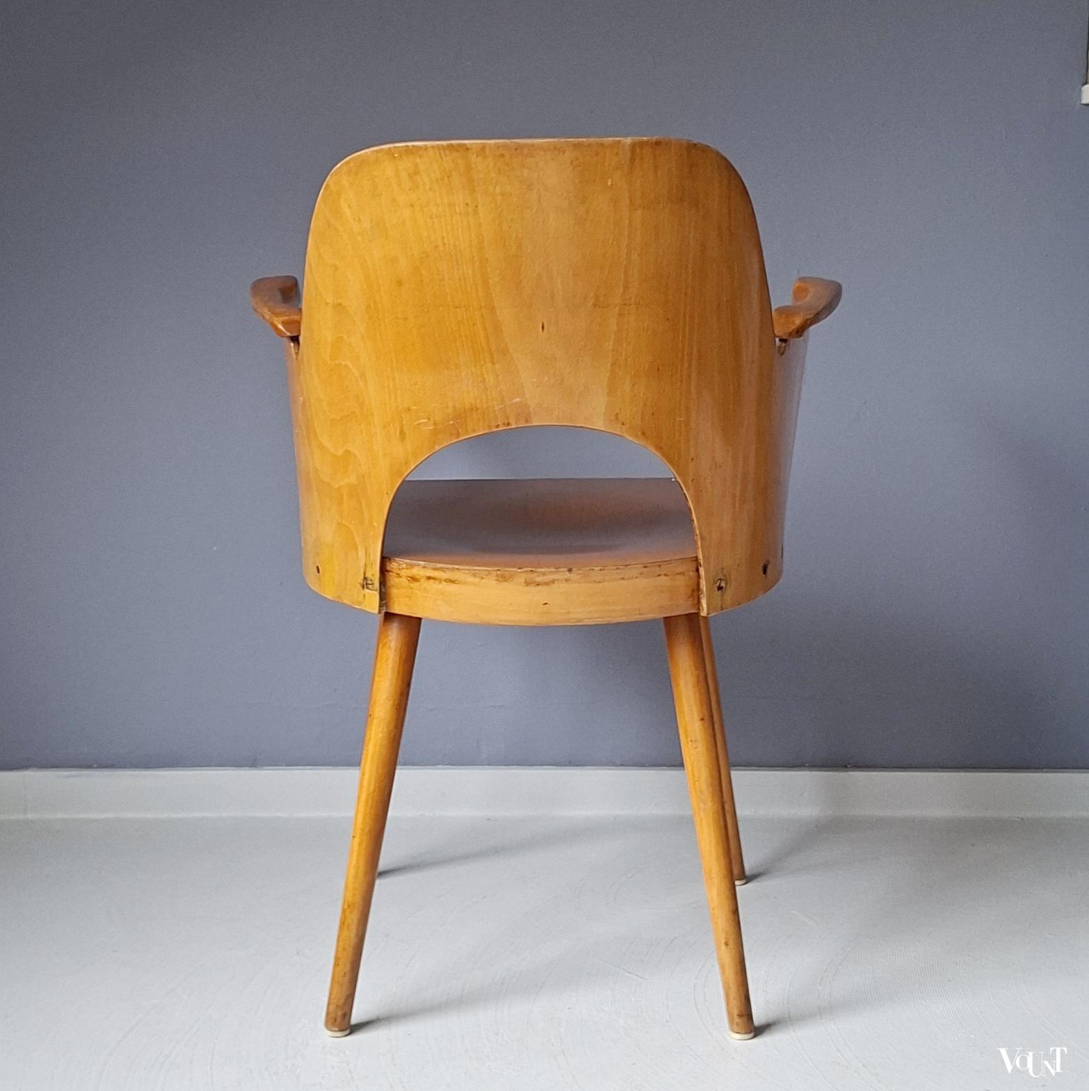 Stoel nr. 1515, Oswald Haerdtl voor Thonet, begin jaren '50