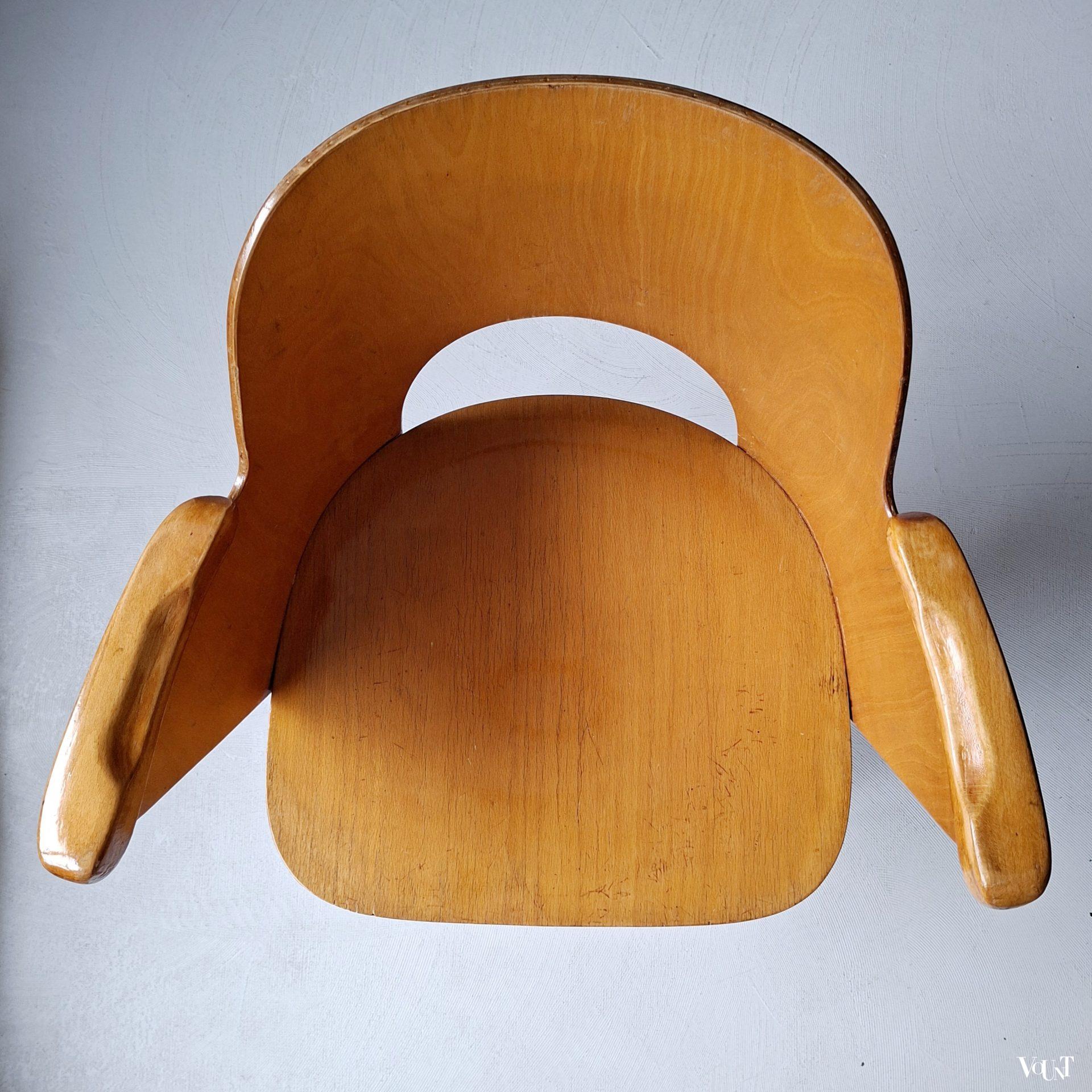 Stoel nr. 1515, Oswald Haerdtl voor Thonet, begin jaren '50