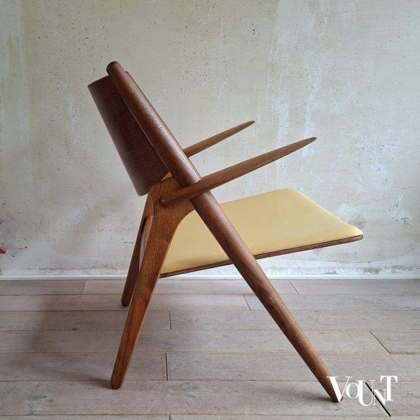 Fauteuil CH28, Hans J. Wegner voor Carl Hansen & Son, jaren '50