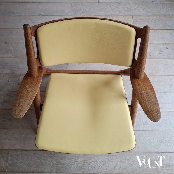 Fauteuil CH28, Hans J. Wegner voor Carl Hansen & Son, jaren '50
