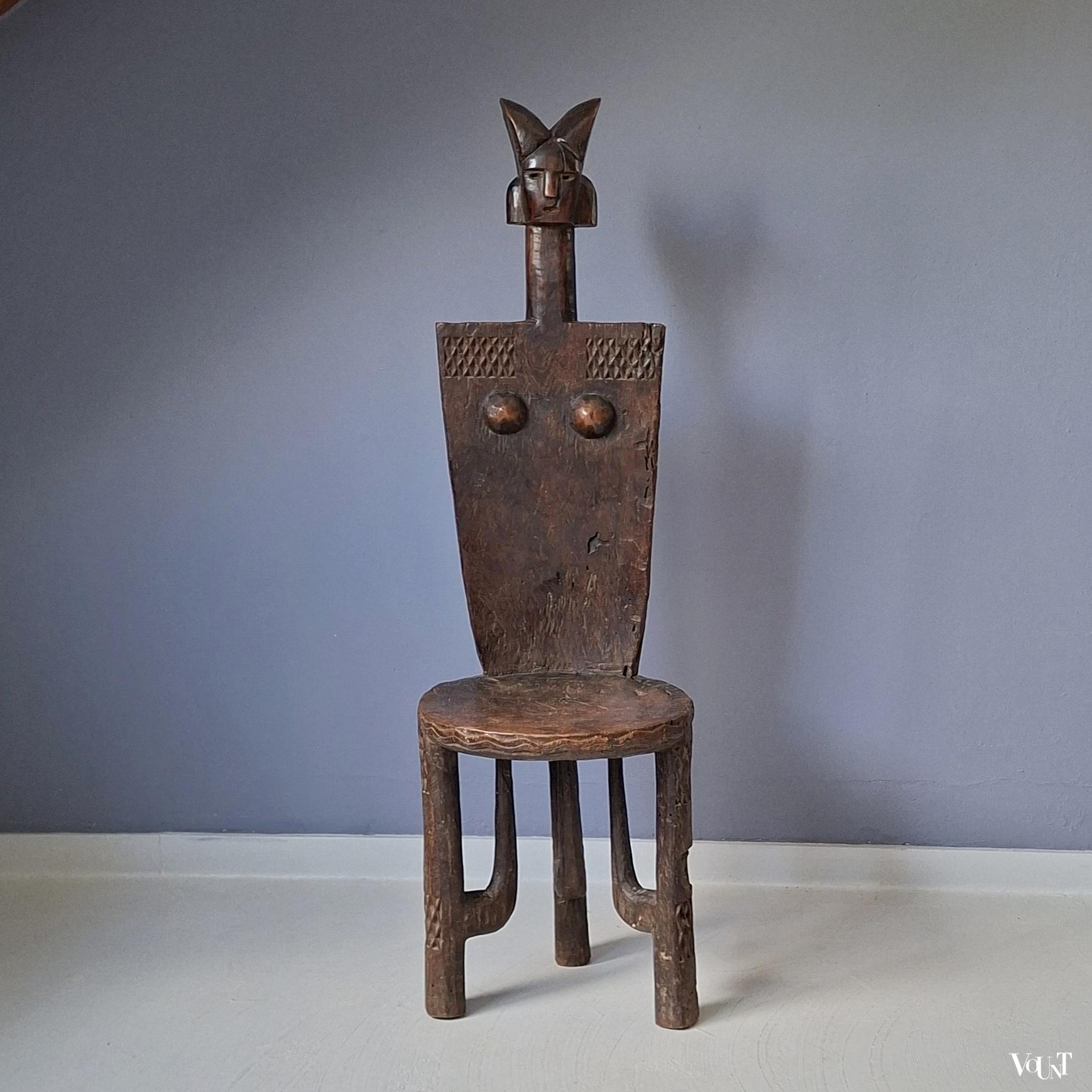 Afrikaanse Mwana Hiti stoel, Tanzania, 1e helft 20e eeuw