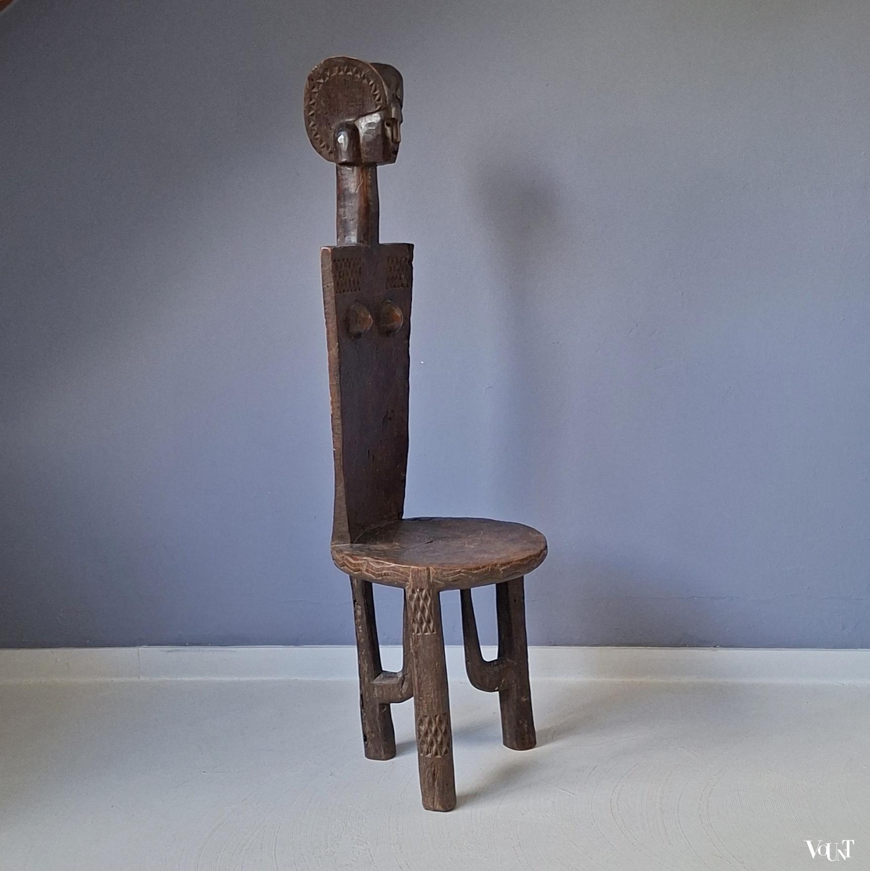 Afrikaanse Mwana Hiti stoel, Tanzania, 1e helft 20e eeuw
