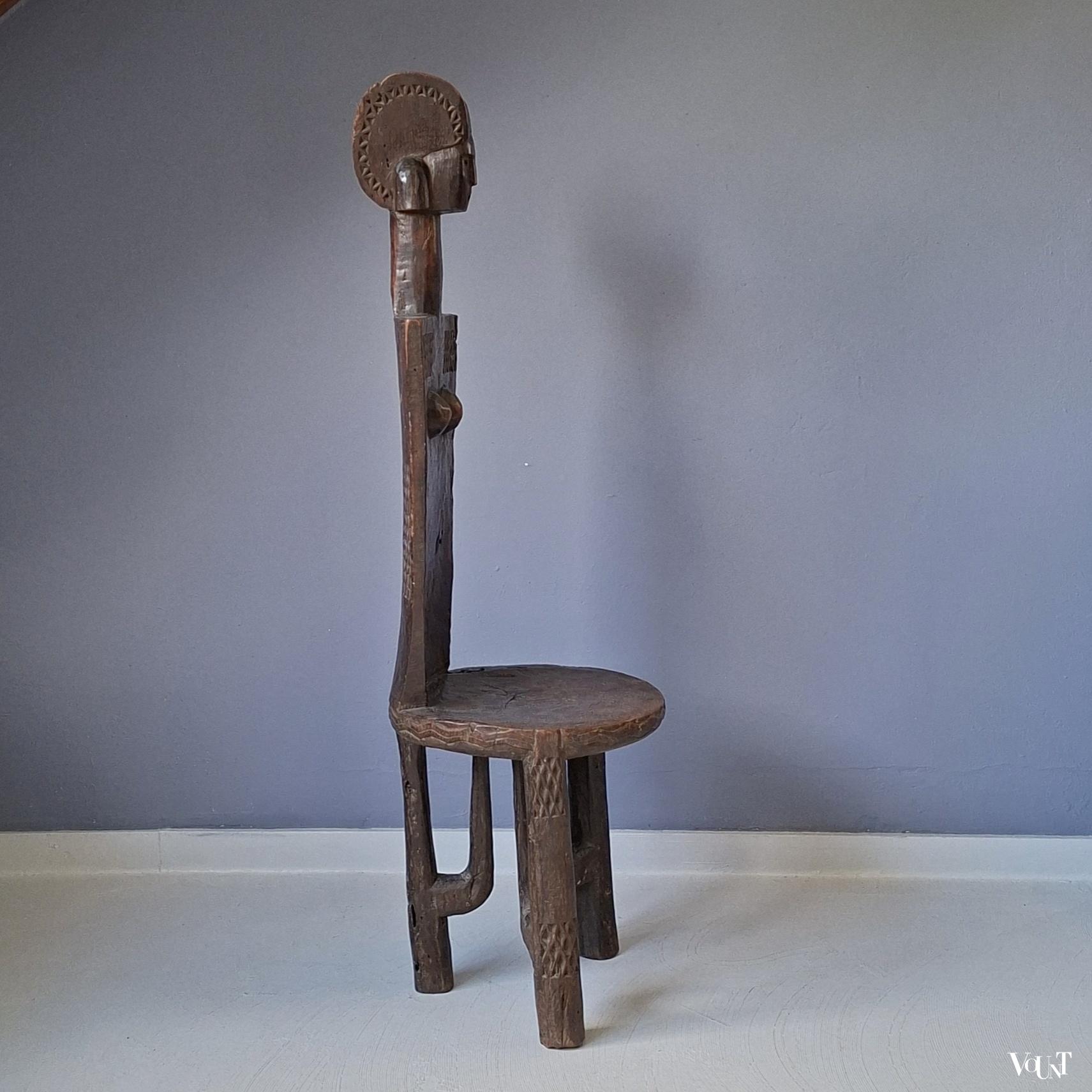 Afrikaanse Mwana Hiti stoel, Tanzania, 1e helft 20e eeuw