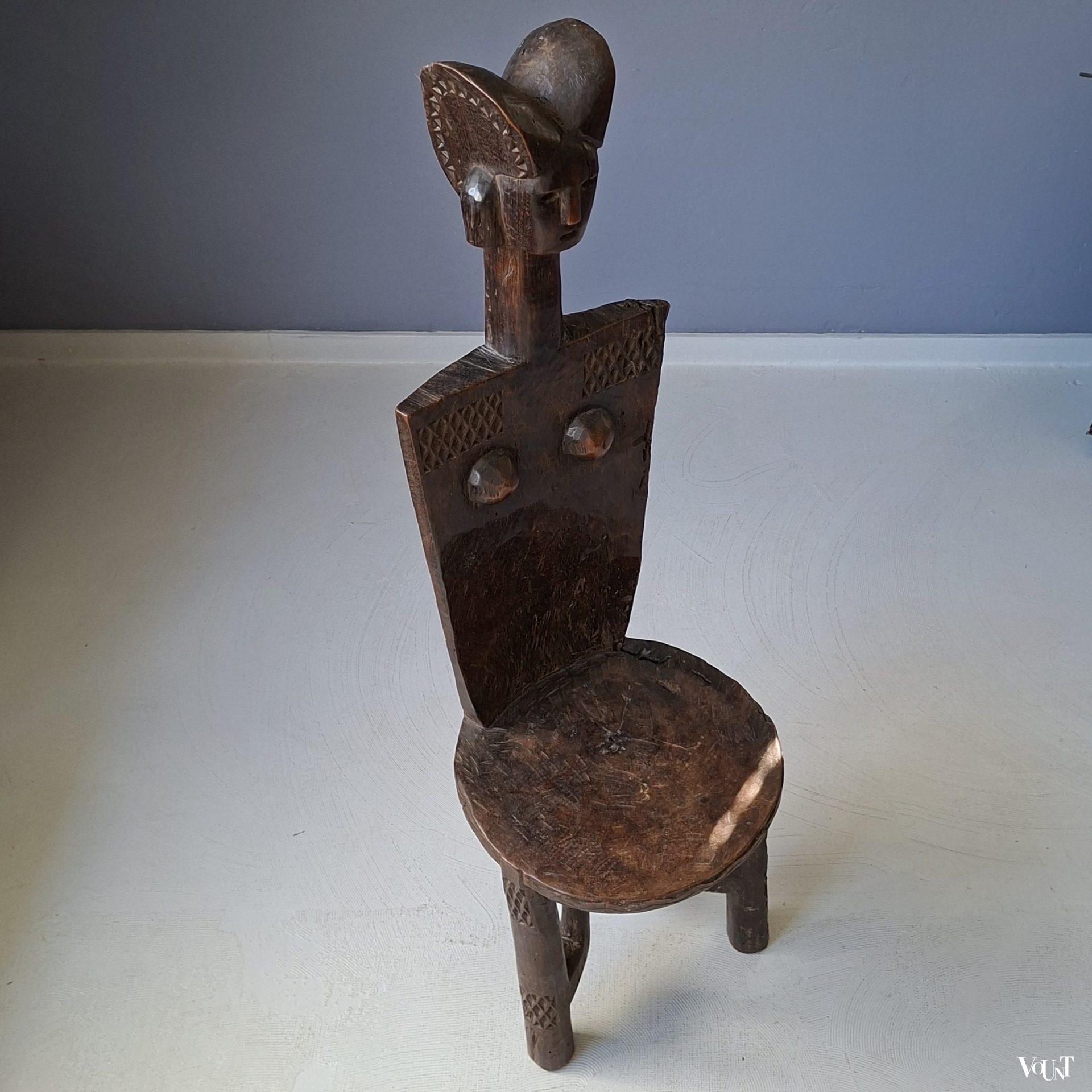 Afrikaanse Mwana Hiti stoel, Tanzania, 1e helft 20e eeuw