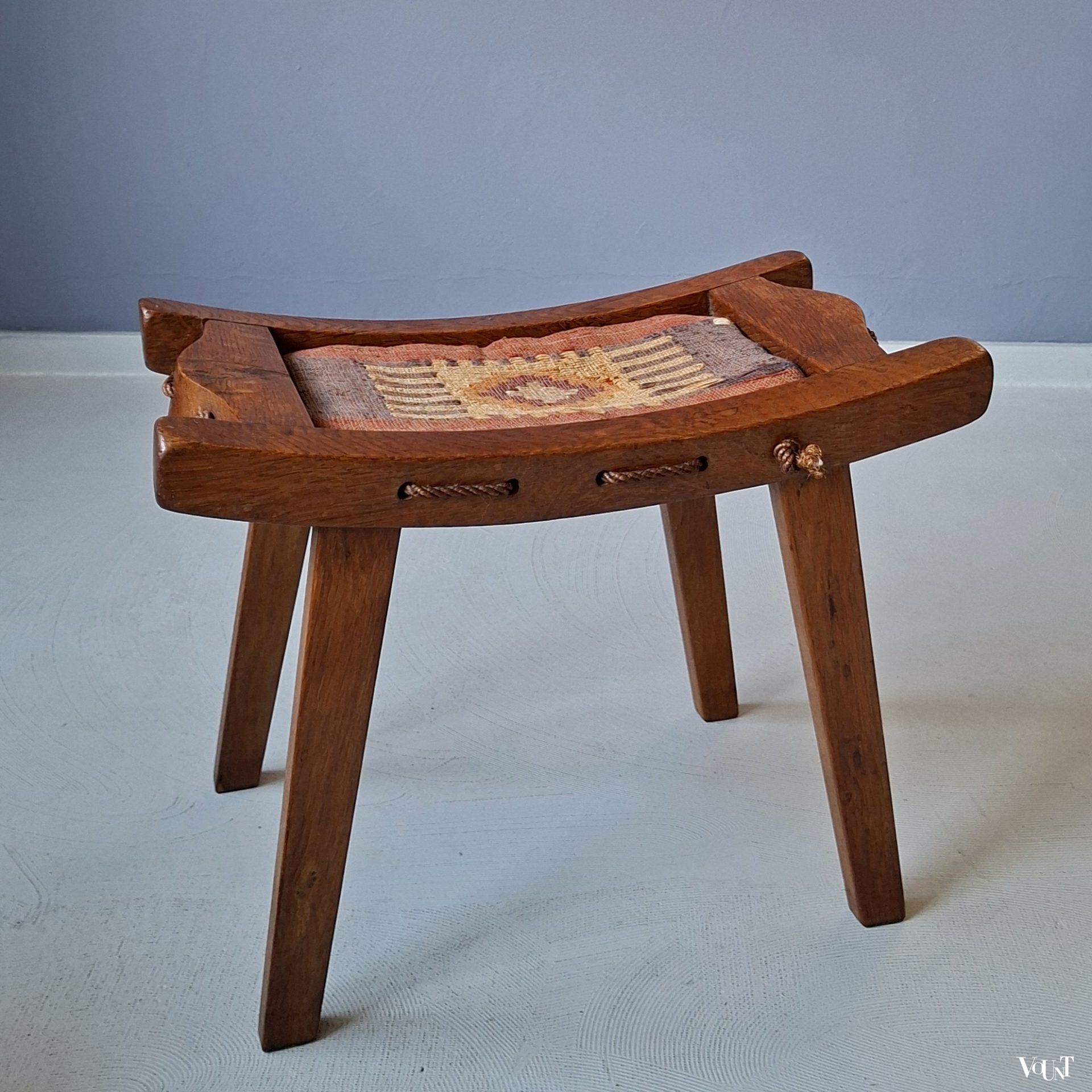 Galjoenbankje / kruk, ca. jaren '50