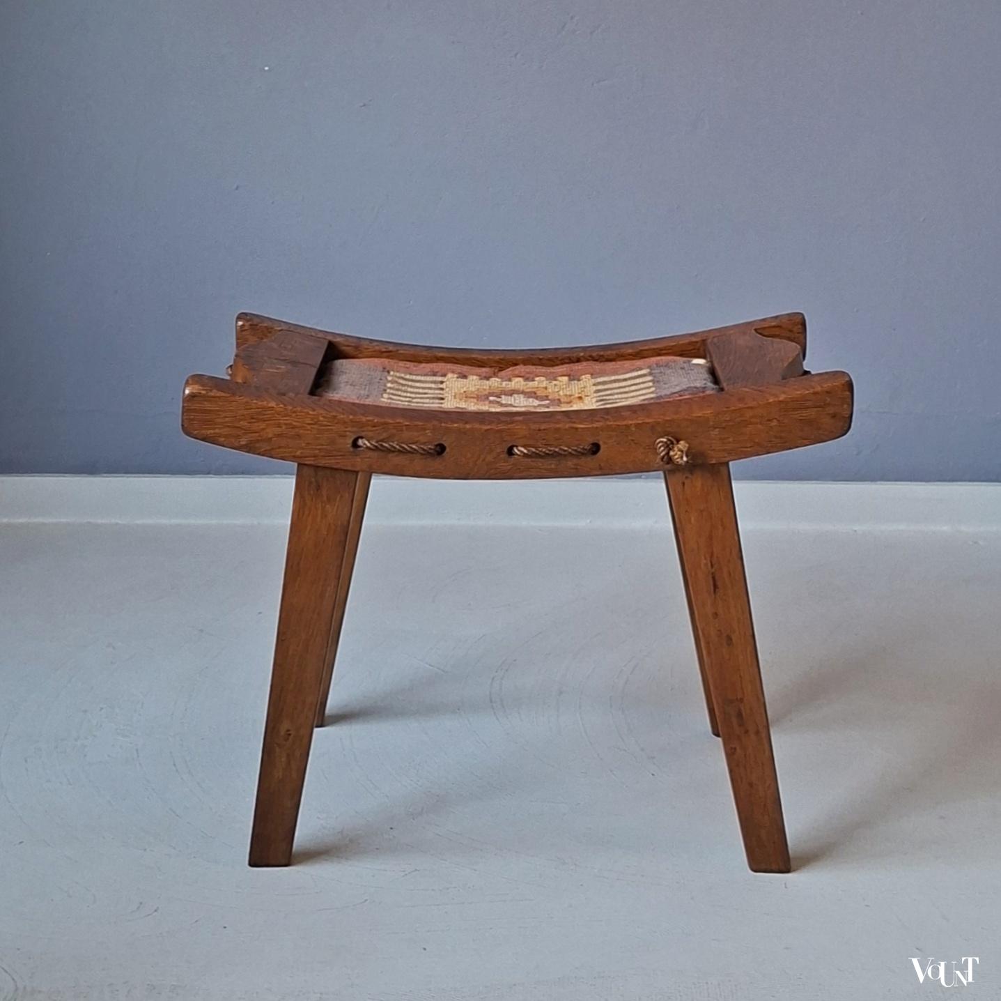 Galjoenbankje / kruk, ca. jaren '50