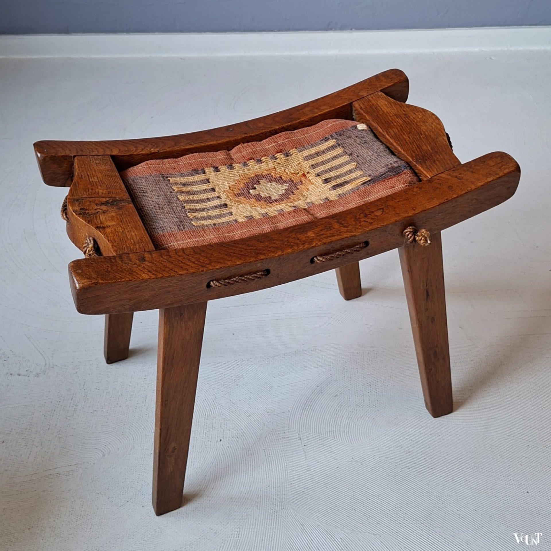 Galjoenbankje / kruk, ca. jaren '50