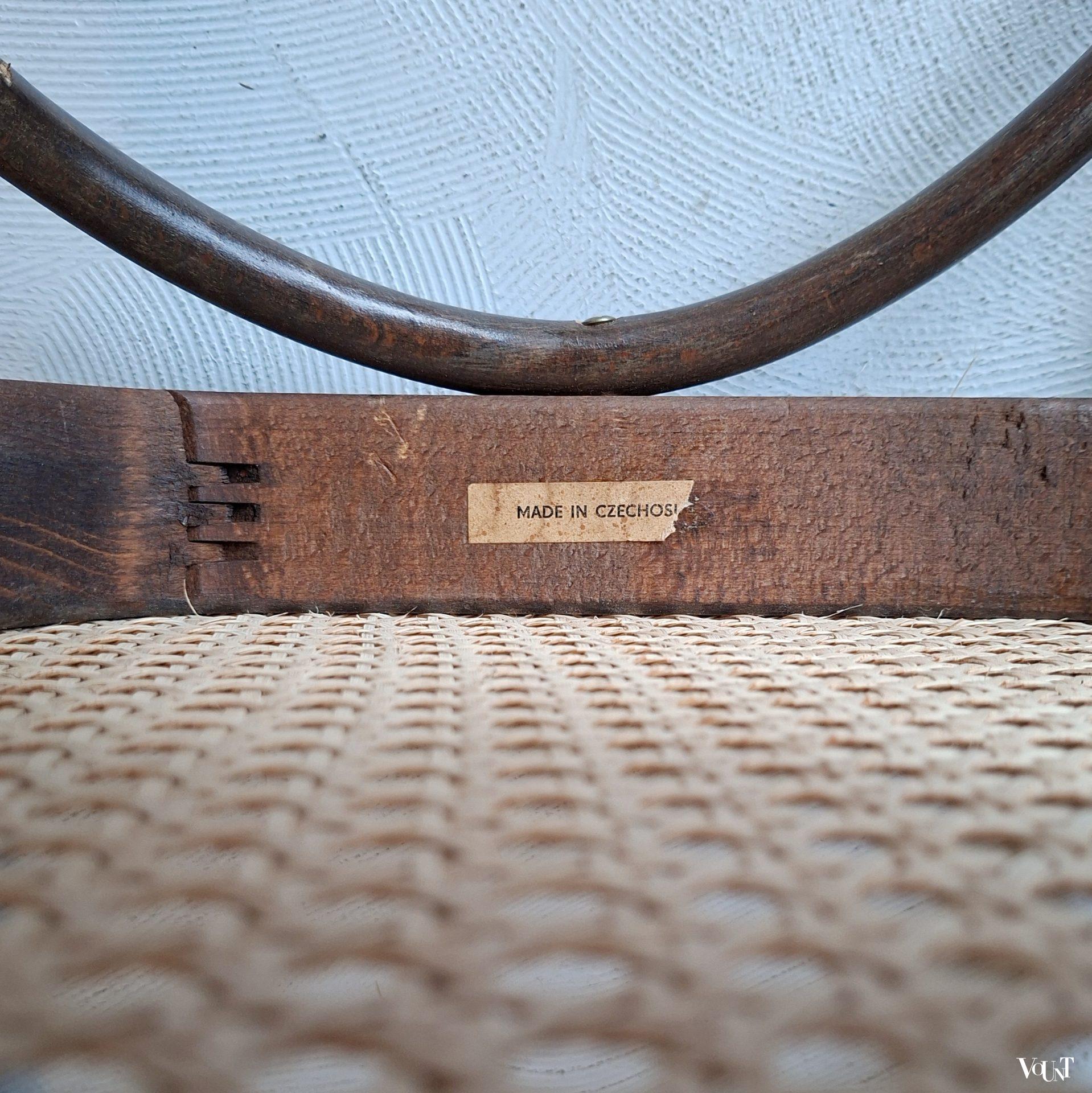 Bruine Praag of 811 stoel, jaren '50/'60