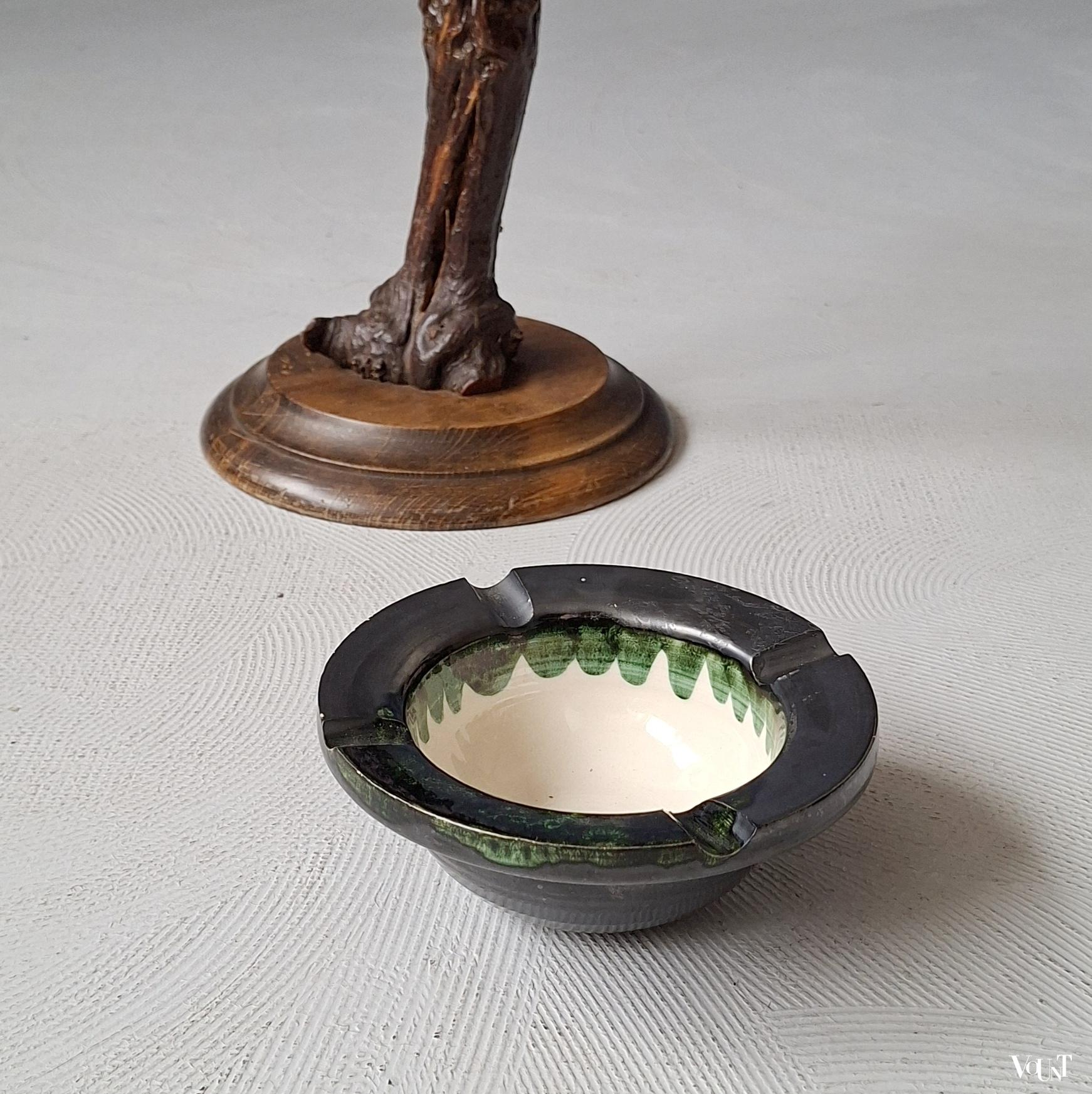 Staande asbak wijnrank, jaren '60