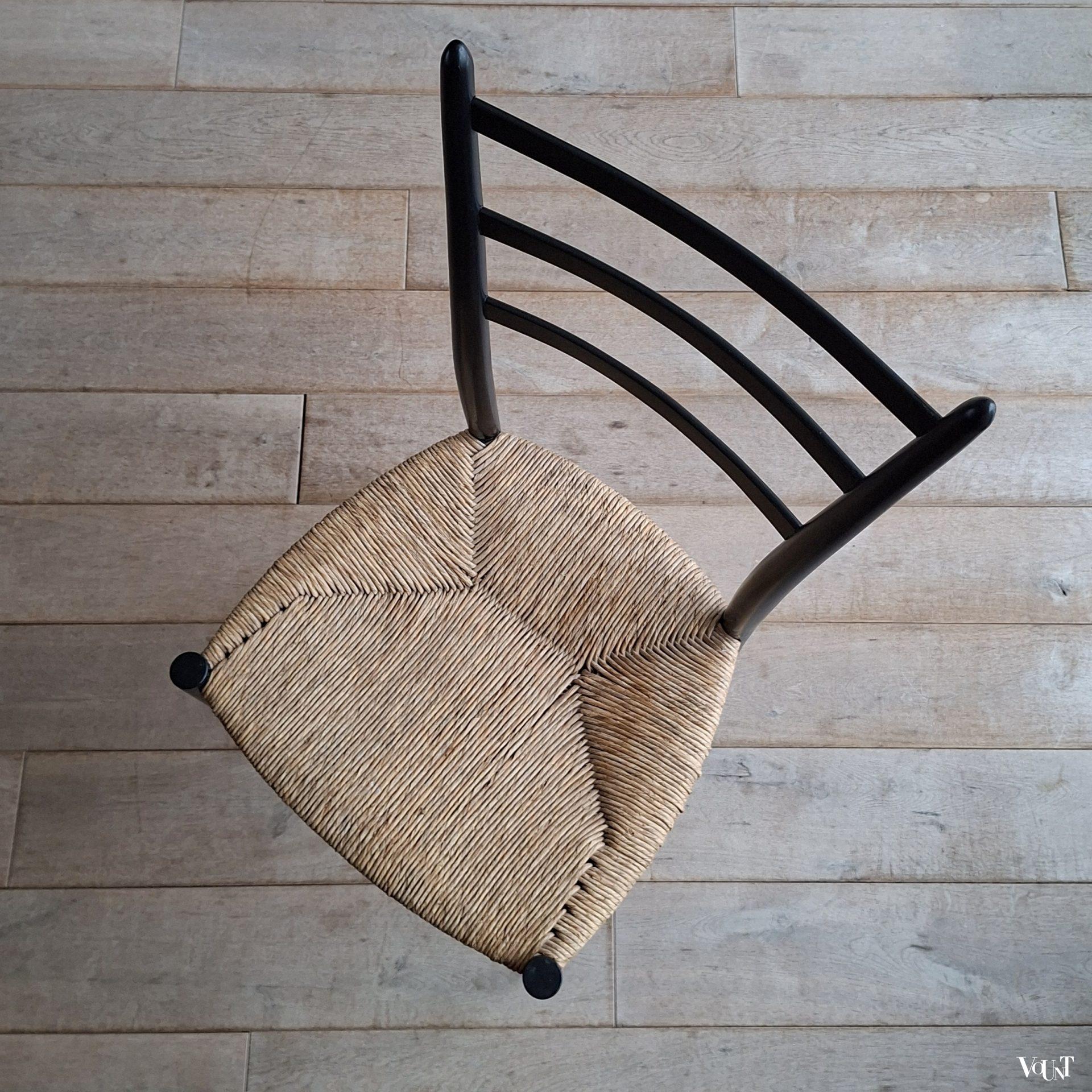 Set van 6 Spinetto stoelen, Chiavari, Italië, jaren '50