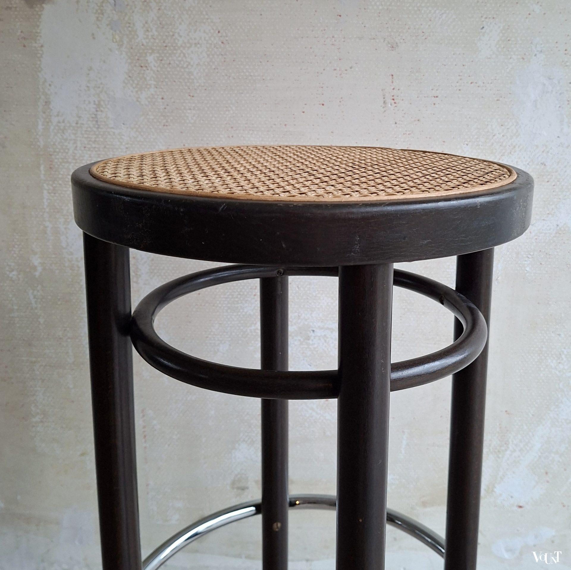 Set van 2 Thonet 204 RH barkrukken, jaren '70