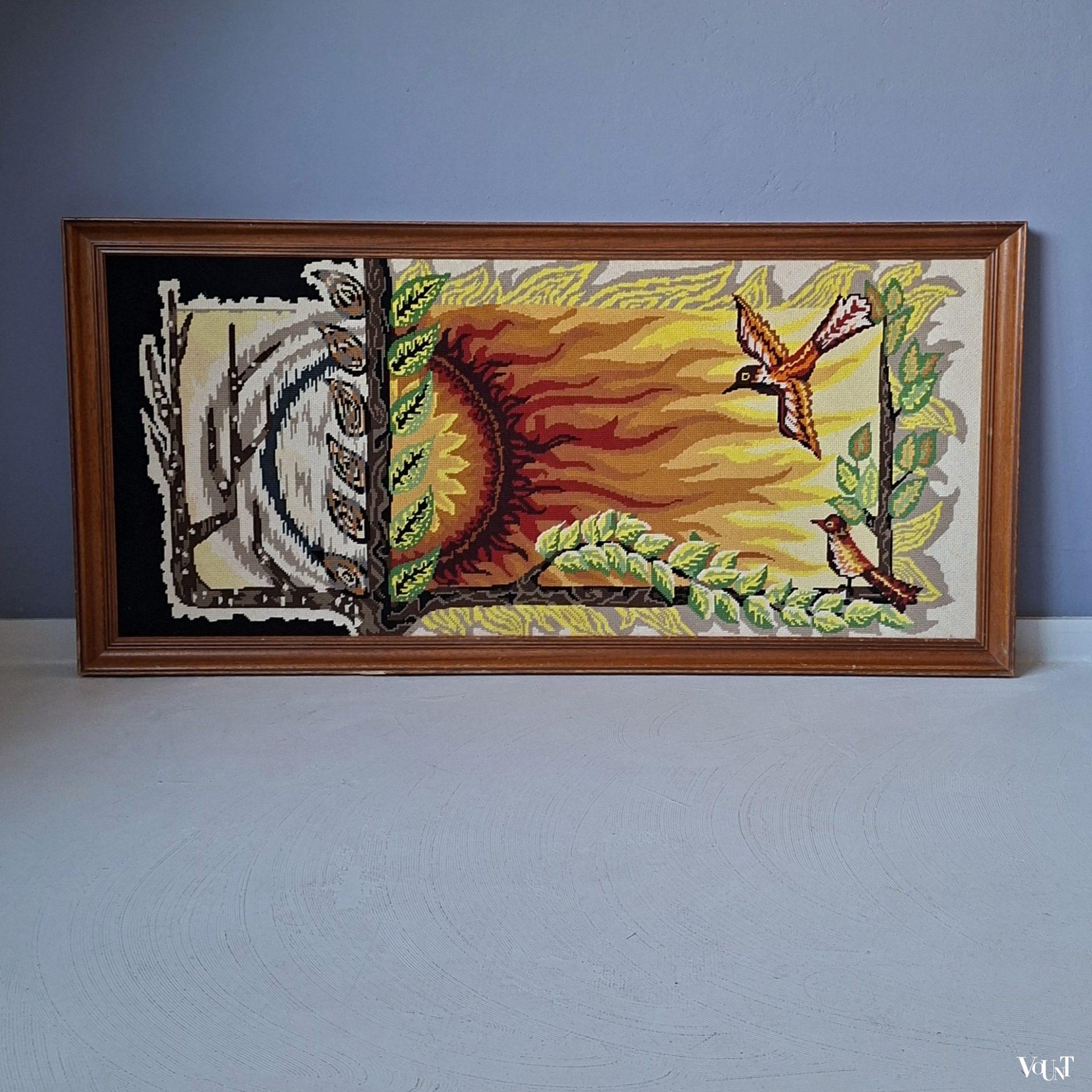 Wanddecoratie in de stijl van Jean Picart le Doux, jaren '60