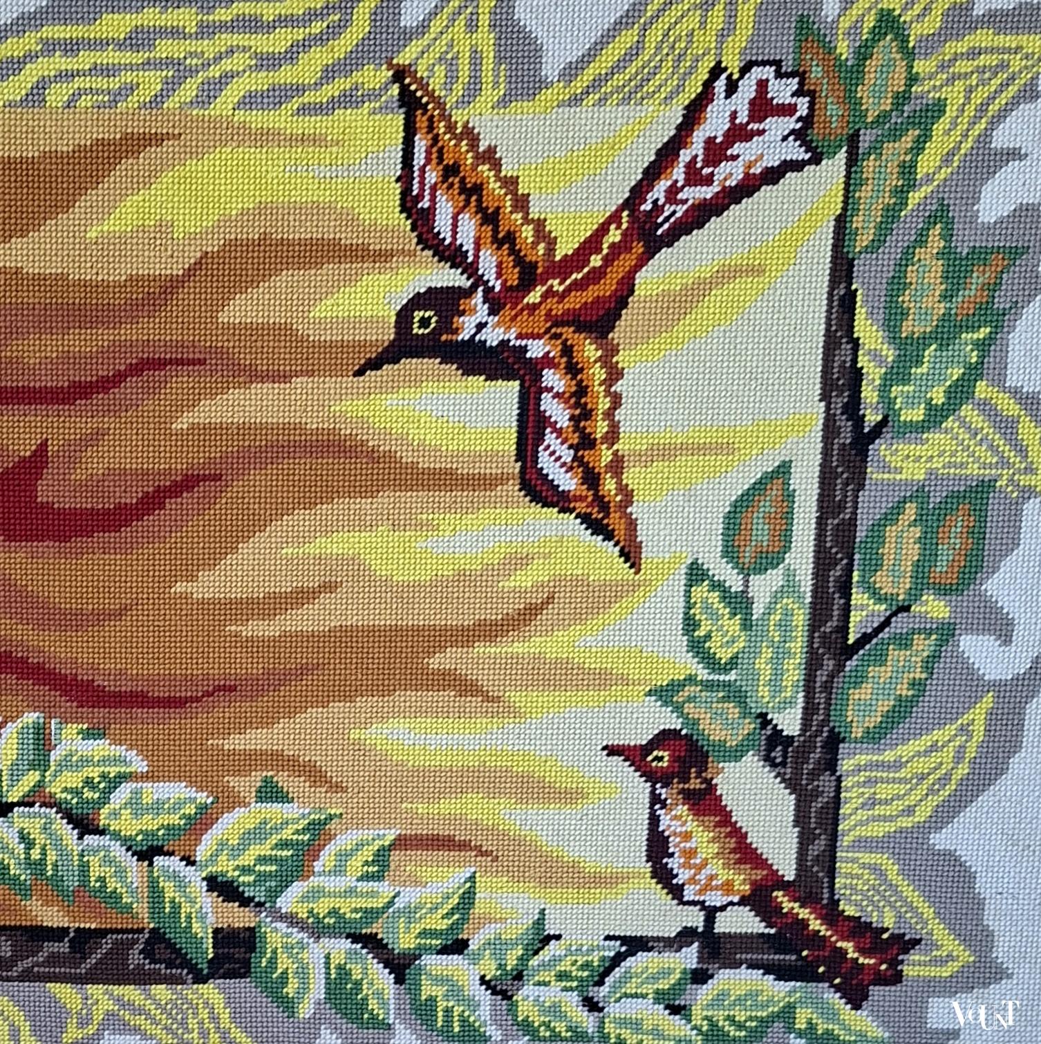 Wanddecoratie in de stijl van Jean Picart le Doux, jaren '60