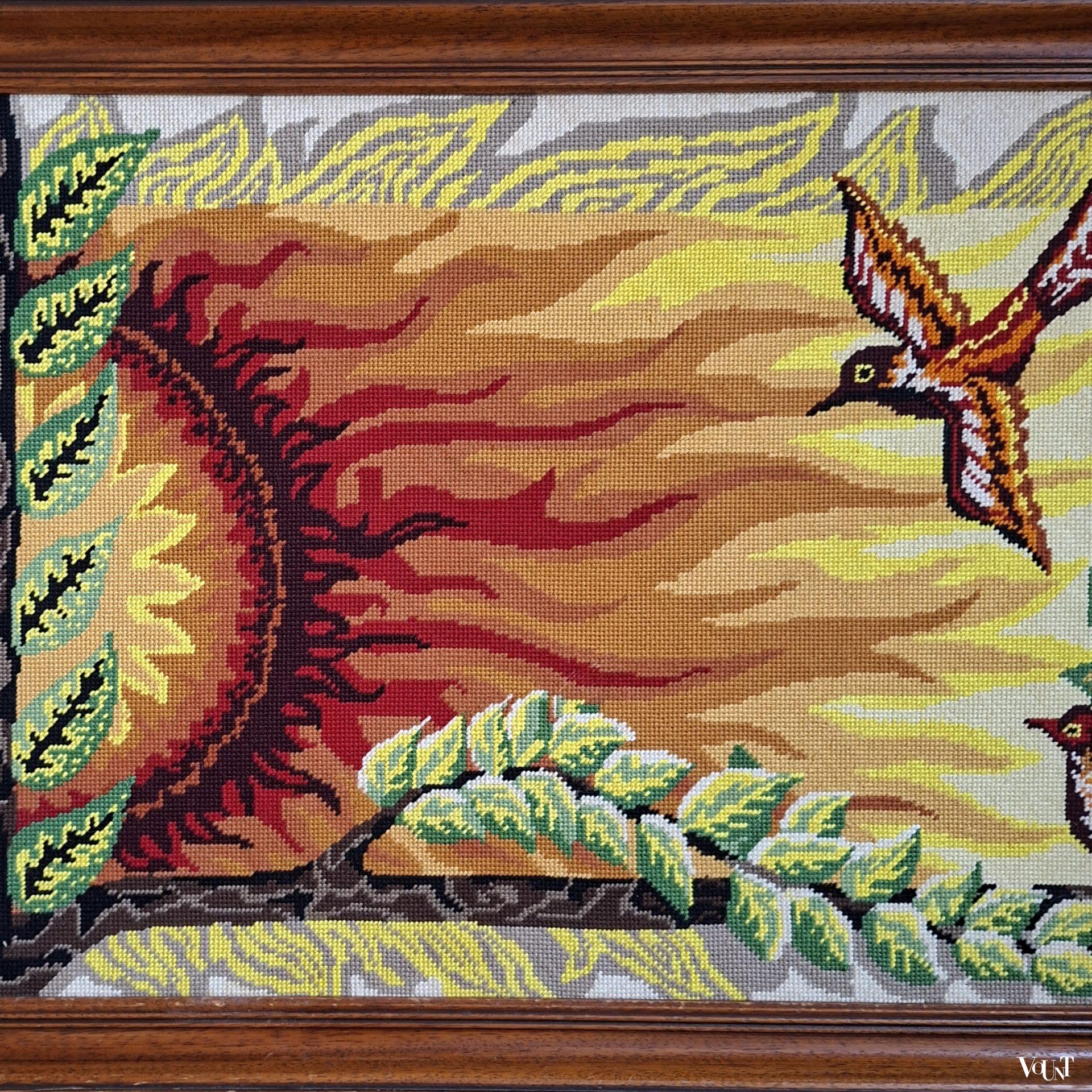 Wanddecoratie in de stijl van Jean Picart le Doux, jaren '60