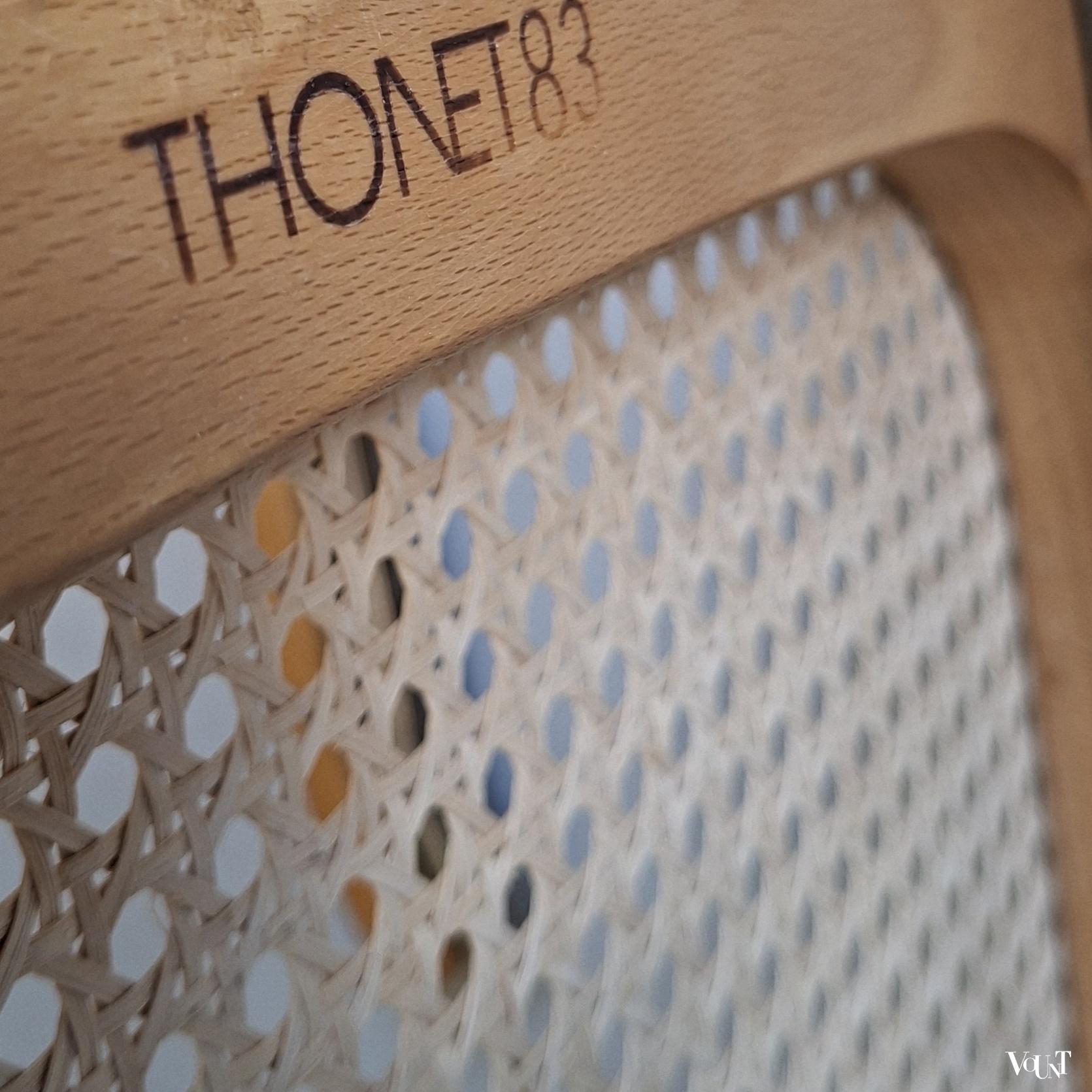 Blonde S64 stoel, Marcel Breuer voor Thonet, 1983