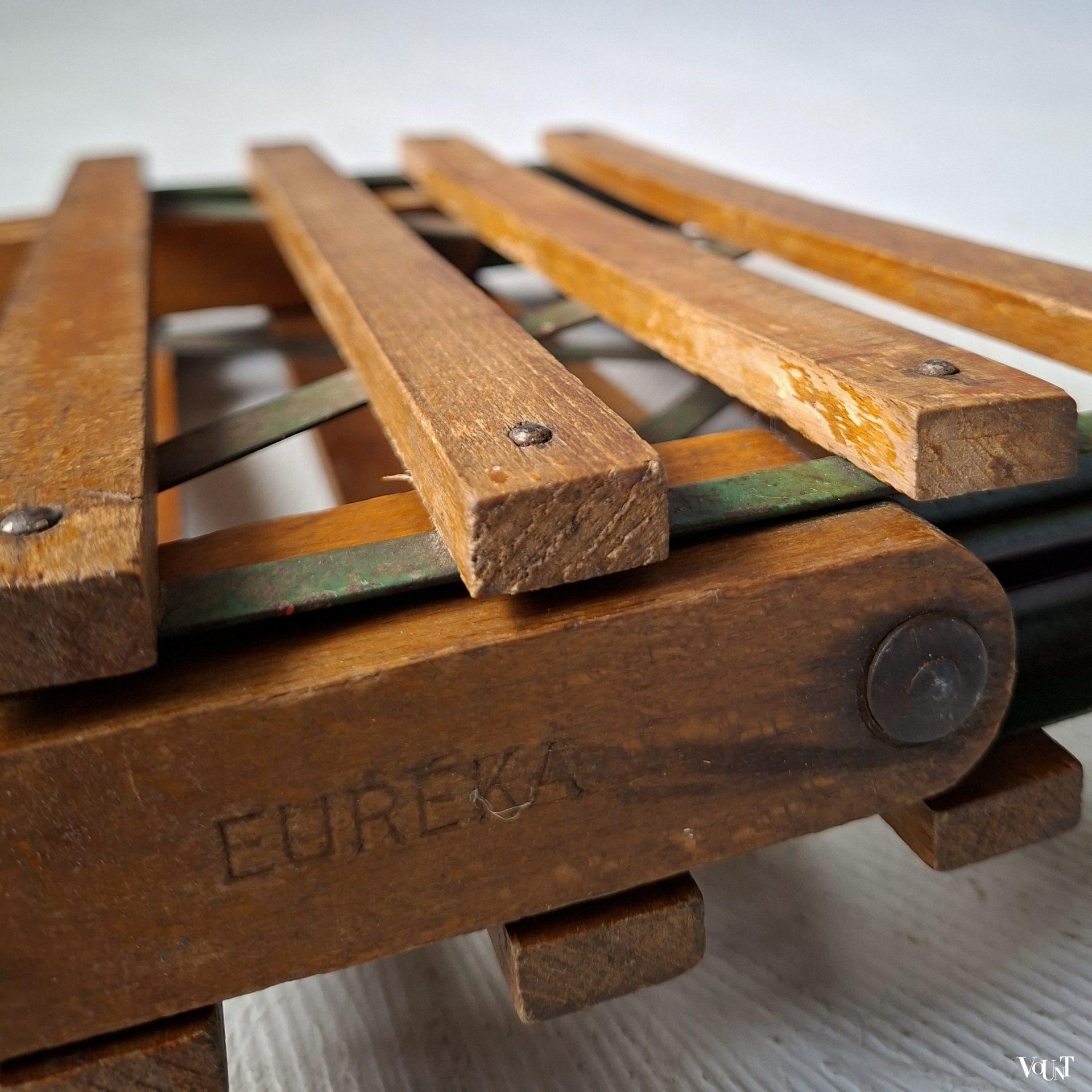 Frans inklapbaar krukje, Eureka, jaren '50