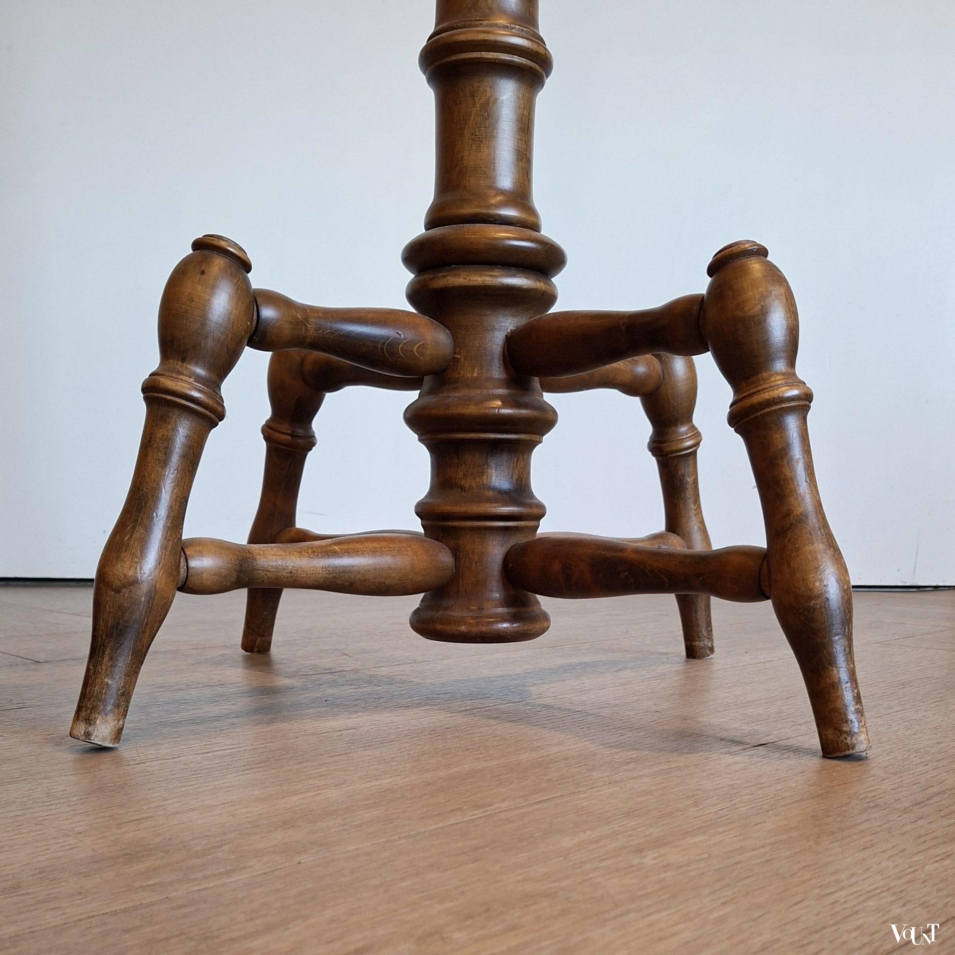 Faux bamboo staande kapstok, jaren '70